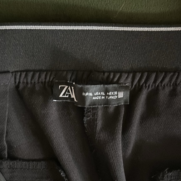Zara Black Cropped Dress Pants - Picture 5 of 7